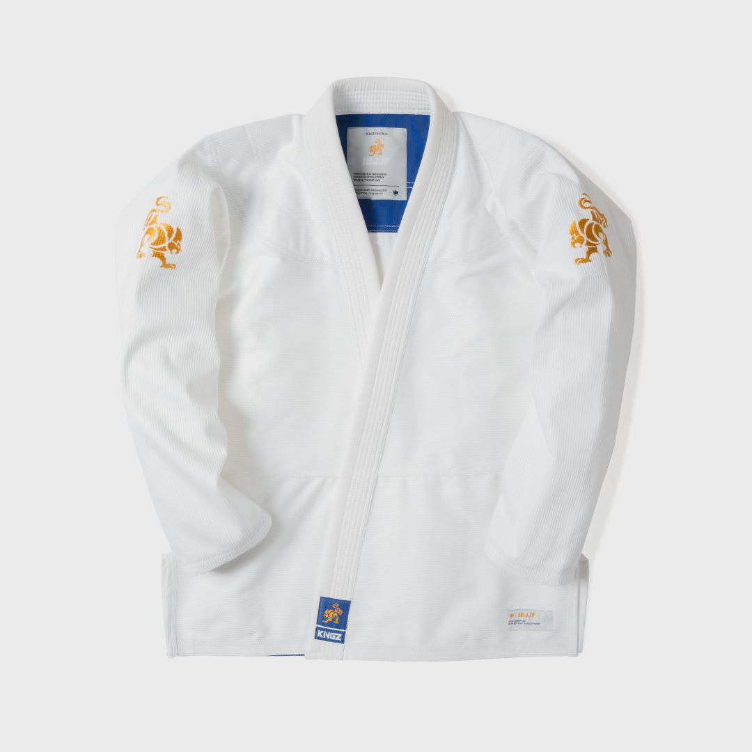 KIDS KINGZ<>IBJJF Gi - White
