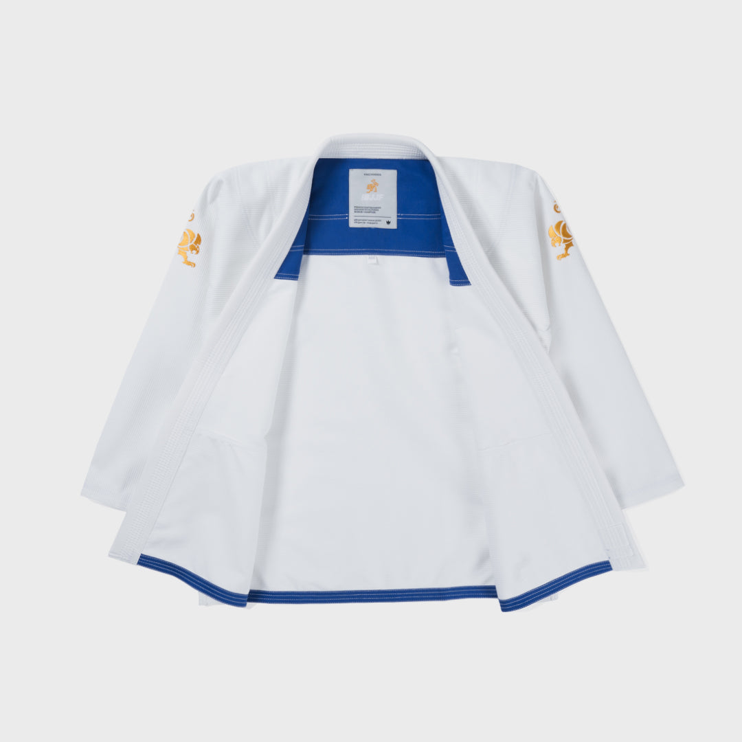 KIDS KINGZ<>IBJJF Gi - White