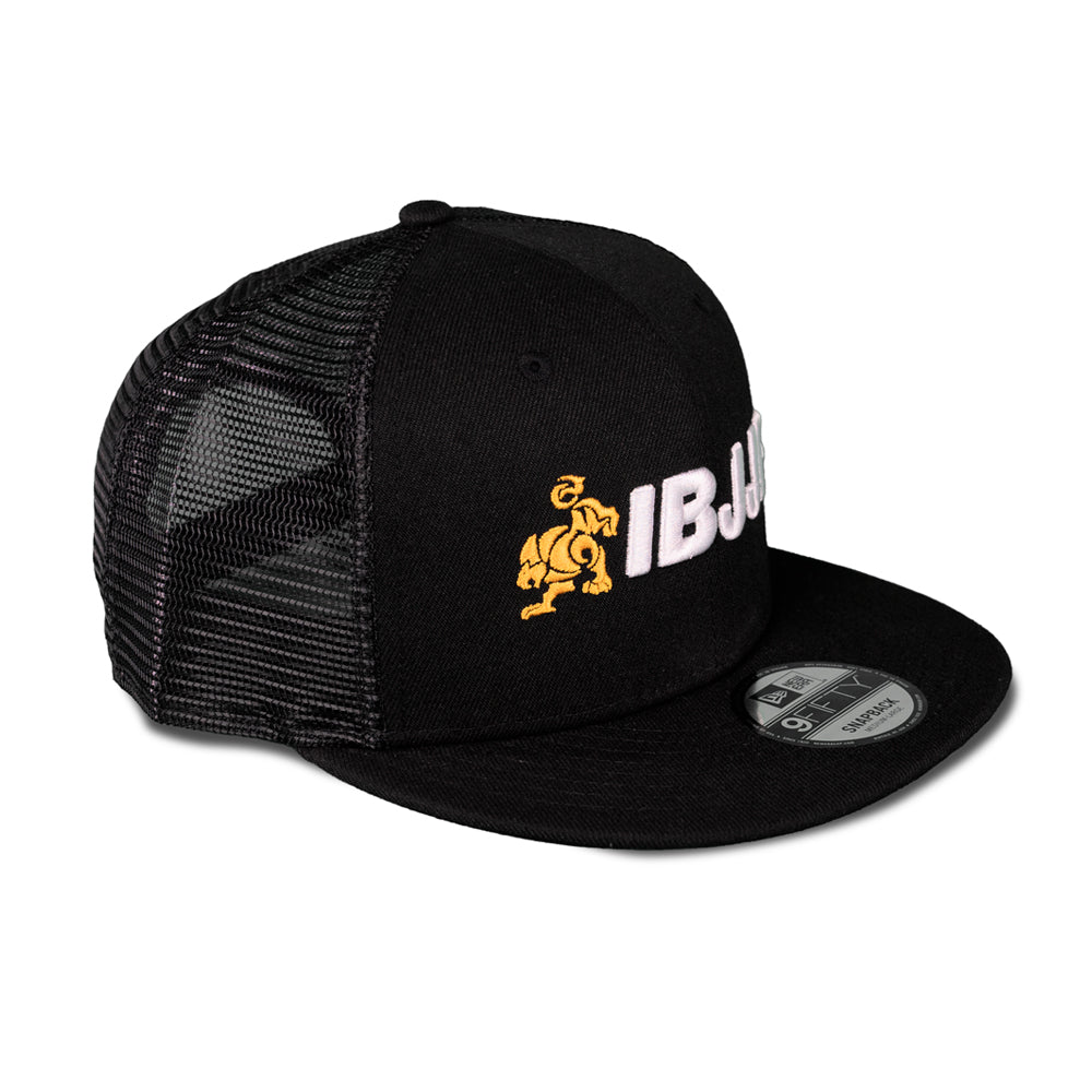 IBJJF - New Era 9FIFTY Trucker Mesh Snapback Cap – Represent Jiu-Jitsu Everywhere